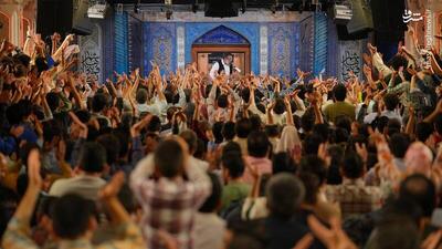 عکس/ شب ولادت قمر بنی هاشم در هیئت رایه‌العباس(ع)