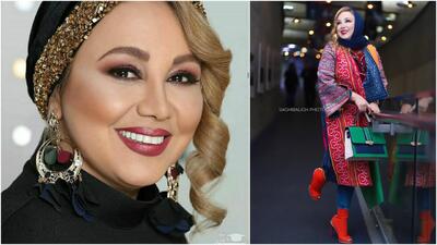 عکس دونفره و جذاب بهنوش بختیاری با مادرش