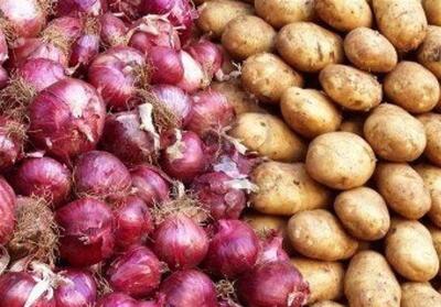 کشف حدود 2000 تن سیب زمینی و پیاز احتکاری در روانسر - تسنیم