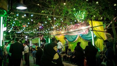 برگزاری مراسم ولادت حضرت ابوالفضل العباس(ع) در انابد + فیلم