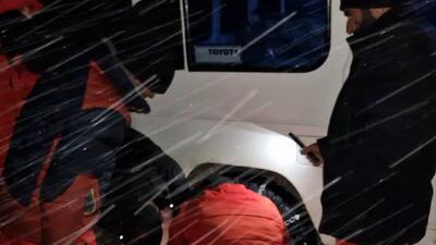 نجات آفرود سواران در ارتفاعات دنا