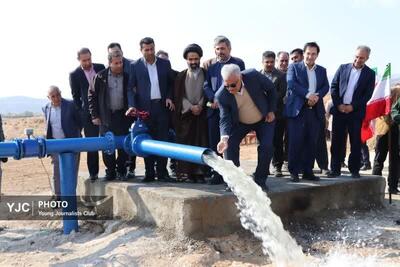 یک طرح و یک پروژه آبرسانی در شهرستان کوار گشایش یافت