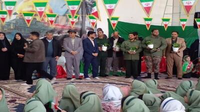 جشن بزرگ انقلاب و پاسداشت روز پاسدار در نیشابور + فیلم و عکس
