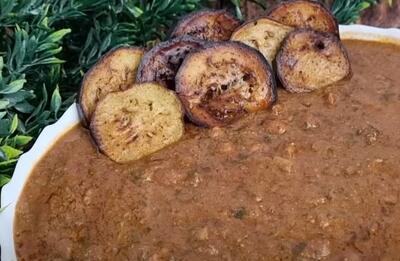 خورشت لوبیا فسنجون گیلانی / غذای سنتی و اصیل گیلانی