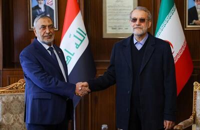 علی لاریجانی با مقام عراقی در تهران دیدار کرد