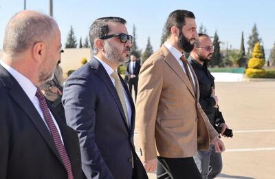 جولانی  وارد آنکارا پایتخت ترکیه شد