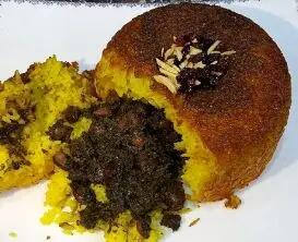 ته چین قورمه سبزی رو تا حالا درست کردی؟