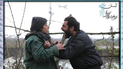 تصویر روز | حضور “سوگل خلیق و عباس غزالی” در اکران فیلم آبستن در جشنواره فیلم فجر | گلی شی