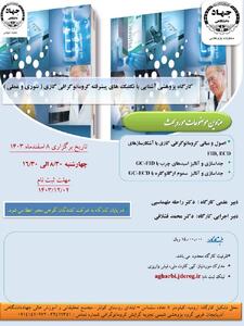 کارگاه پژوهشی آشنایی با تکنیکهای پیشرفته کروماتوگرافی گازی در ارومیه برگزار می شود