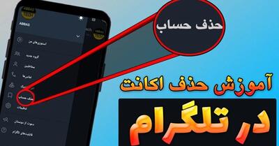 آموزش حذف اکانت تلگرام : روش دیلیت اکانت تلگرام