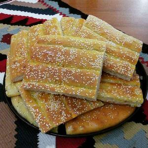 طرز تهیه نان بربری خانگی با بافت نرم و کنجدی | نان بربری رو به روش نانوایی و سنتی بپز