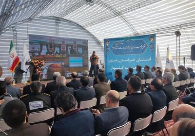 کلنگ‌زنی 4 پروژه عمران شهری در شهر گلبهار - تسنیم