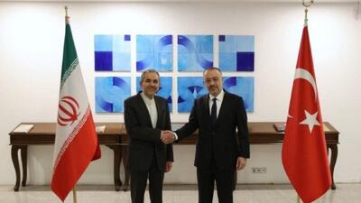 دیدار معاونین وزرای خارجه ایران و ترکیه در آنکارا