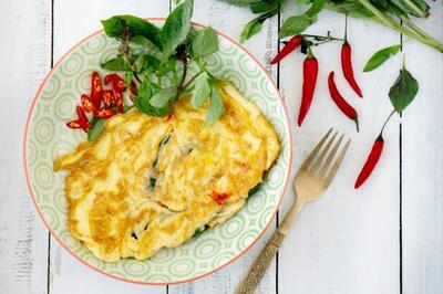 طرز تهیه املت ریحان / صبحانه‌ای متفاوت و خوشمزه