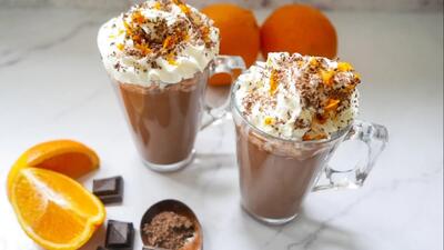 طرز تهیه هات چاکلت پرتقالی به سبک کافی شاپ ها
