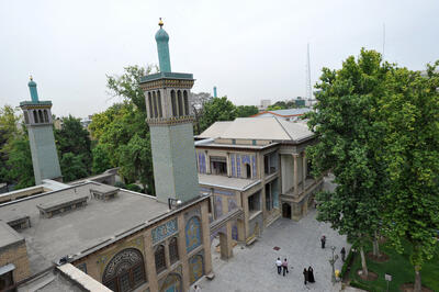 بادگیرهای زیبای یزدی در قلب پایتخت