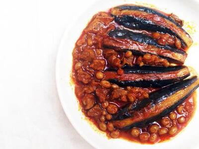 آشنایی با 3 روش تهیه خورش غوره بادمجان - غذای محلی استان همدان - فراشپز