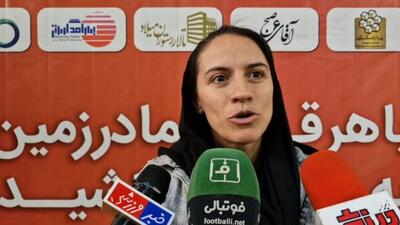 اختصاصی/ صحبتهای نیلوفر اردلان مربی فوتبال بانوان در حاشیه مراسم افتتاحیه مسابقات فوتسال فرشتگان سندروم داون ایران