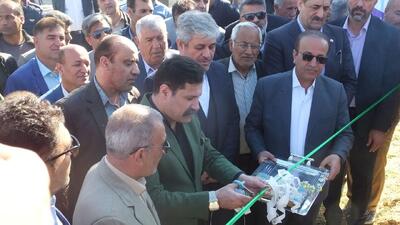 طرح تامین آب ۳۵۰ هکتار از کشتزارهای گچساران به بهره‌برداری رسید