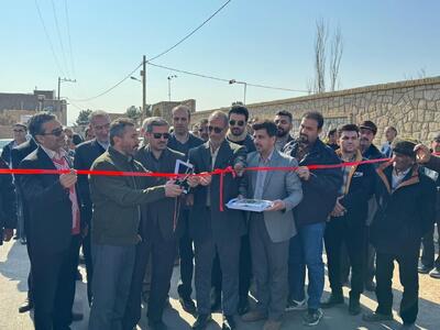 ۱۰‌ طرح‌ بهسازی معابر روستایی در سبزوار به ثمر نشست