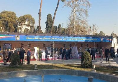 برگزاری نمایشگاه وزارت دفاع در حیاط دولت
