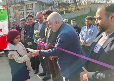 ۵۰۰ طرح هادی روستایی در مازندران افتتاح شد