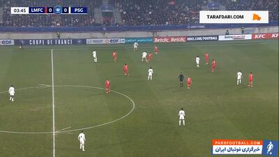خلاصه بازی لو مان 0-2 پاری سن ژرمن (جام حذفی فرانسه - ۲۵-۲۰۲۴) - پارس فوتبال