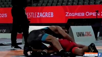 پیروزی علی خرمدل مقابل حریفی از گرجستان 65 kg - پارس فوتبال