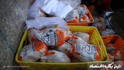 توزیع روزانه مرغ به ۹ هزارتن رسید