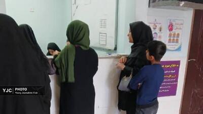 پذیرش رایگان بیماران مناطق محروم توسط مرکز بهداشت و همکاری بسیج جامعه پزشکی اندیمشک