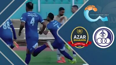 خلاصه بازی استقلال خوزستان ۱ - شمس‌آذر ۰ (فیلم)