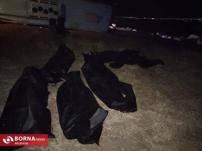 جزییات ۶ کشته در واژگونی مرگبار اتوبوس دانش آموزان دختر در کرمان + فیلم و عکس