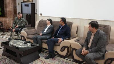 دیدار مدیرعامل چادرملو با دو جانباز سرافراز جنگ تحمیلی - سایت خبری اقتصاد پویا