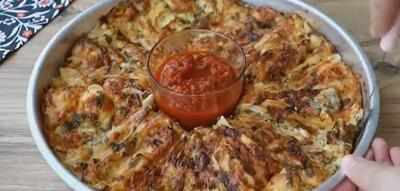 (ویدئو) طرز تهیه یک میان وعده خوشمزه با خمیر هزارلا - فراشپز