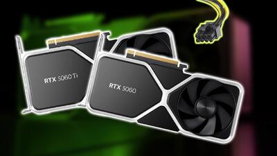 گرافیک های RTX 5060 Ti و RTX 5060 با کانکتورهای 8 پینی PCIe عرضه خواهند شد!