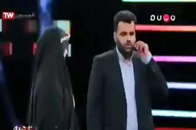 آواز شاد؛ خانومه تو تلویزیون گفت شوهرم آهنگ حفظیده دهن باز کرد ملت دیوارو گاز گرفتن
