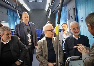 وزیر کشور از اتوبوس آپشنال برقی داخلی در سمنان رونمایی کرد - تسنیم