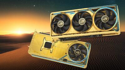 گران‌ترین کارت گرافیک برای خاورمیانه: GeForce RTX 5090 Dhahab OC Edition ایسوس