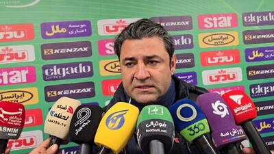 صحبتهای وحید فاضلی مربی شمس آذر بعد از شکست به استقلال در جام حذفی