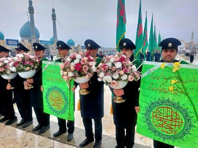 میزبانی عاشقانه منطقه۵ از زائران جمکران