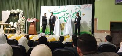برگزاری جشن ازدواج آسان با حضور ۲۴ زوج در مراغه