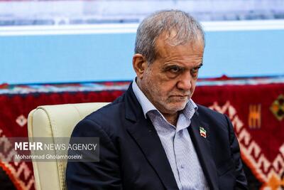 چهره ناراحت پزشکیان در سفر به بوشهر