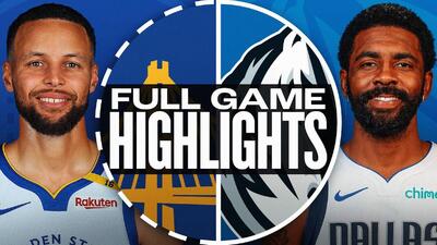 خلاصه بسکتبال NBA دالاس ماوریکس - گلدن استیت واریرز