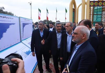 بازدید پزشکیان از نیروگاه اتمی/آغاز 2 عملیات در فازهای جدید - تسنیم