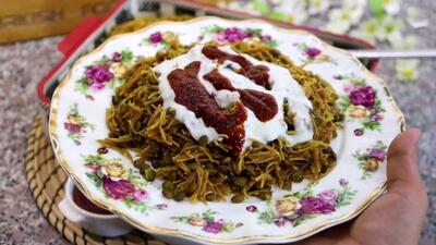 طرز تهیه ماکارونی با عدس؛ یک غذای جدید و خوشمزه (فیلم)
