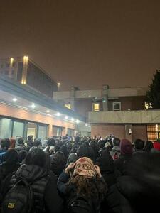 نخستین تصویر از تجمع دانشجویان کوی دانشگاه | اقتصاد24