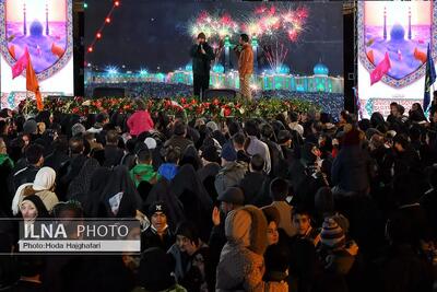 شب نیمه شعبان مسجد مقدس جمکران