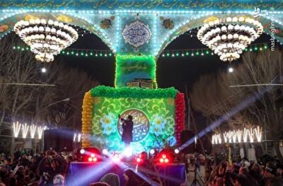 عکس/ آذین بندی خیابان‌های تهران در نیمه شعبان