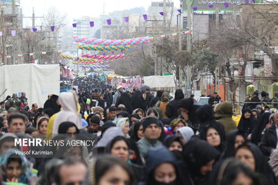 جشن خیابانی نیمه شعبان در ایلام