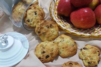 طرز تهیه کوکی سیب و دارچین با طعم خاص+فیلم - سبک ایده آل